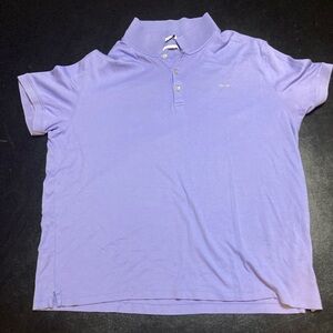 Calvin Klein Men's Lavender Polo Shirt